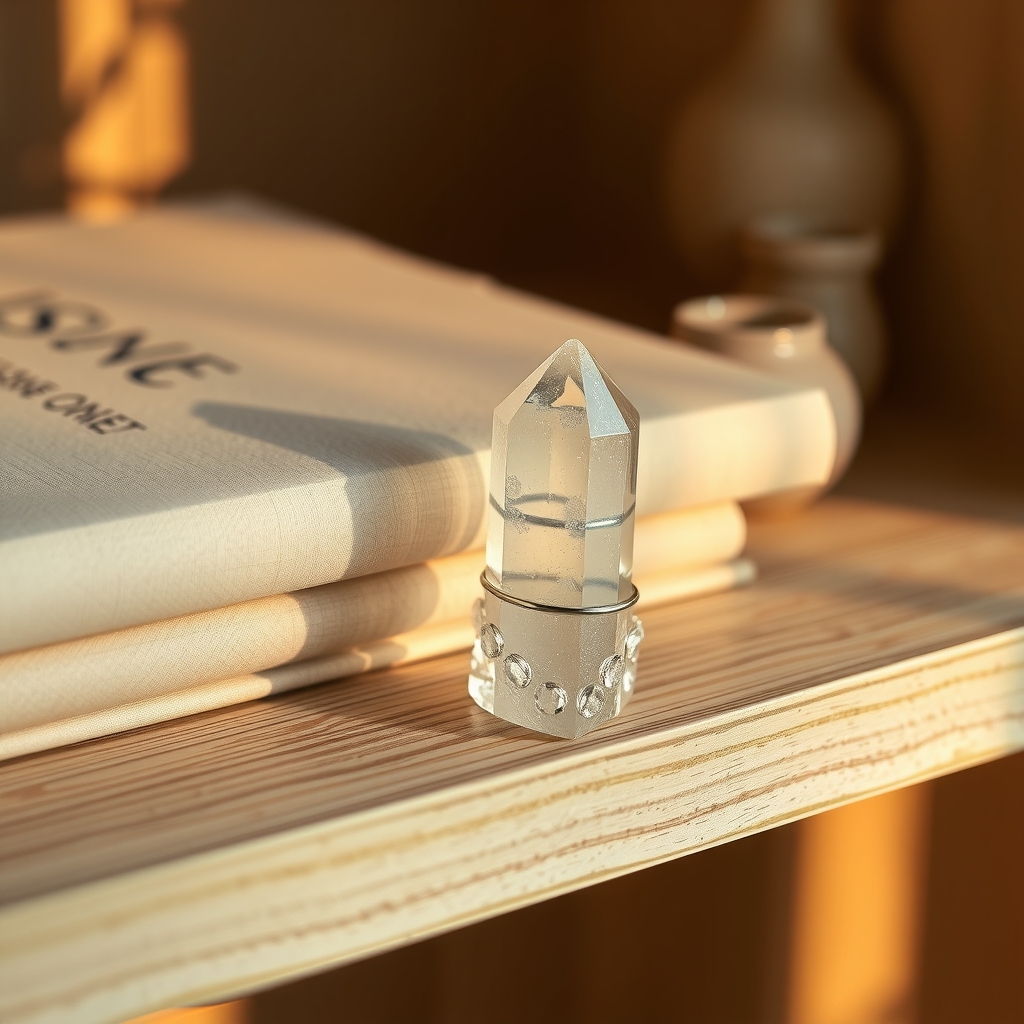 Luz Maestra · Trío de Puntas de Cuarzo Transparente (Set de 3) · puesta